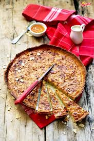 Tarte Aux Amandes Effilees Regilait Recette Tarte Aux Amandes Tarte Alimentation