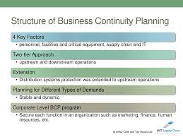 Supply chain partners must also be vetted for proper business continuity. Business Continuity Planning For A U S Supply Chain Ppt Download