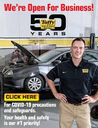 These catchy taglines focus on quality service and repairs for your vehicle. Tuffy Tire Auto Service Centers