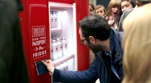 See more ideas about beer fridge, beer, cafe design. Thanks Google You Must Speak Six Different Languages To Open Up This Beer Fridge