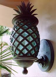 Pineapple Outdoor Lights Decor Ideasdecor Ideas Tropical Home Decor Beach House Decor Pineapple Lights