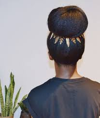 Natural hair transitioning beauty beautiful hair beautiful natural hair permed hairstyles natural hair styles great hair ogx. Curly Bun Natural Hair Bun Styles