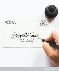 Type the name of the person to whom youre sending the. How To Address An Envelope Correctly Envelope Etiquette A Freebie