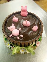 Piggy Kit Kat Cake By Angie Burger Gateau Anniversaire Gateau Cuisine