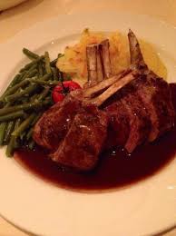 The menu features sweet potato, pies, lamb chops and. Grilled Lamb Chop With Red Wine Sauce Done To Melt In Your Mouth Perfection Picture Of Brasserie Joel S Restaurant Lucerne Tripadvisor