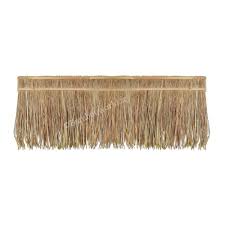 Paille Sur Baton En Bambou 200cm Fabriquee A Partir De Feuilles De Palmes Seche Pour Creation De Toit De Pergola Ou Abri D Bambou Toit Pergola Feuille Palmier