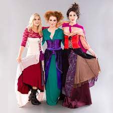 Diy This Hocus Pocus Costumes For Your Main Witches Hocus Pocus Costume Hocus Pocus Halloween Costumes Group Halloween Costumes