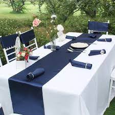 Free shipping on orders over $25 shipped by amazon. Brand Luxury Satin Table Runner Elegant Table Runners Table Cloth Wedding Decoration Party Products Home Textile Navy Blue Wish