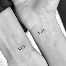 Select pack are 1.75 black numbers. Custom Number Tattoo Design Arabic Numbers Number Tattoos Lucky Tattoo Geometric Tattoo