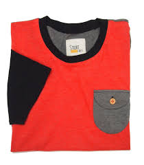 Tri Color Dropback Tee By Snort Label Singapore Menswear Mens Tees Shirt Designs