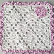 Pin By Cenzina Ciulla On Crocheting Crochet Coaster Pattern Crochet Square Patterns Crochet Blanket Patterns