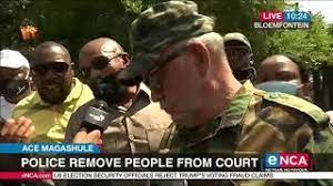 Patriotic south african, and committed member of the african national congress (anc). Carl Niehaus Supra Mahumapelo Prevented From Entering Court Youtube