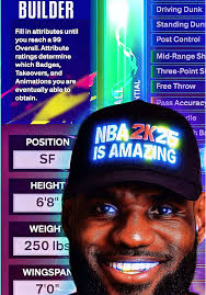 LeBron James Build Guide for NBA 2K25