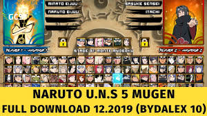 Pc Mobile Naruto Shippuden Ultimate Ninja Storm 5 Mugen 12 2019 Naruto Shippuden Naruto Naruto Games