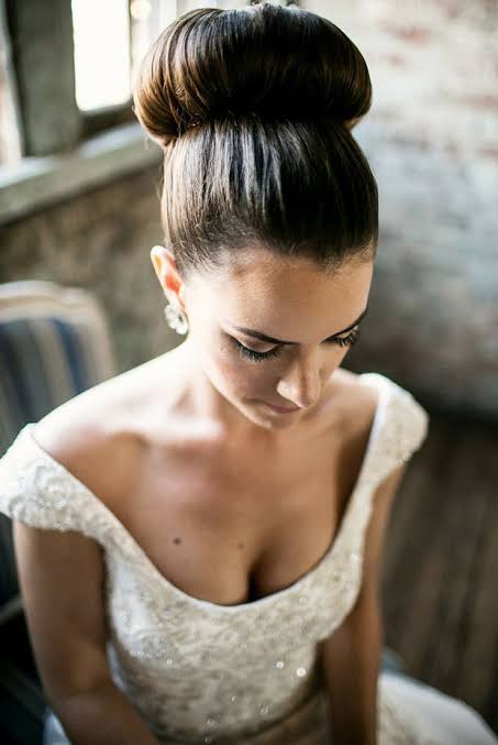 A Guide To Top Buns - Wedding Hairstyles | OneFabDay.com