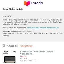 During cancellation, lazada will ask reason of cancellation lazada request for cancellation. Lazada Did Not Fulfill My Order Marshall Out Of Stock Techielobang