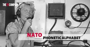 Found in the signals section, it was paired with the alphabetical code flags. The Nato Phonetic Alphabet