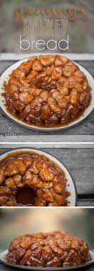 Granny's monkey bread is a sweet, gooey, sinful cinnamon sugar treat made with canned biscuit dough and lots of butter. Granny S Monkey Bread Is A Sweet Gooey Sinful Treat That Will Be Loved By Young And Old Alike Be Careful Its Dangerously Addictiv Recipes Monkey Bread Food