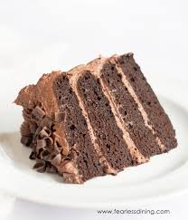When i think about birthday cake, i immediately think of chocolate cake so this recipe is super chocolaty and has a festive look. Gluten Free Chocolate Cake Recipe With Cream Cheese Frosting
