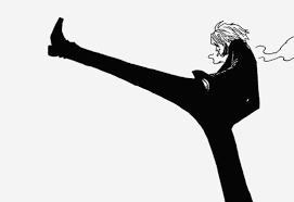 Sanji was humiliated and forced into becoming a crossdresser himself for a period of time. Sanji Tumblr Black And White One Piece Manga Anime One Piece One Piece Comic