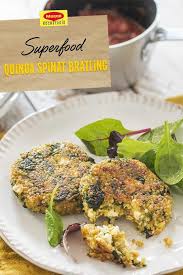 Quinoa Spinat Bratling Mit Feta Rezept Spinat Kalorienarmes Abendessen Bratlinge