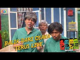 Tonton malaysian malay drama sepahtu reunion live 2021 episod 1 download free. Sepahtu Reunion Live 2020 Balik Dari Osaka Terus Live Youtube