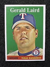GERALD LAIRD #117 2007 Topps Heritage QTY Texas Rangers