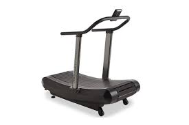 Up to 31 mph and 40% grade with a revolutionary safety harness system. Assault Airrunner Curve Treadmill Hold Strong Fitness