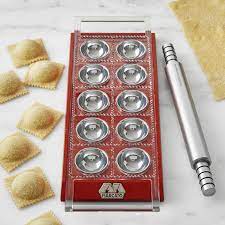 Marcato offers 150mm (6) or 180mm (7) pasta makers. Marcato Ravioli Tablet Roller Pasta Tools Williams Sonoma