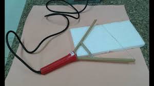 Cortador De Isopor Usando Ferro De Solda Queimado Como Fazer Ferro Solda Isopor E Ferro