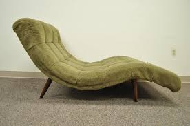 Find oversized chaise lounge chairs for 2020. Mid Century Modern Double Wide Green Wave Chaise Lounge Attr To Adrian Pearsall For Sale At 1stdibs