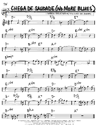 antonio carlos jobim chega de saudade no more blues sheet music notes chords download printable real book melody chords eb instruments