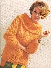 A new knitting world will open up as soon as you learn it. Vintage 1960s Sweater Jumper Knitting Pattern Mohair Roll Collar Cable Knit 60s Pdf 6606 Bust 32 34 Vintage Knitwear Jumper Knitting Pattern Mohair Sweater