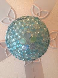 From $76.99 ($19.25 per item) free shipping. Turquoise Aqua Ceiling Fan Light Globe After Diy Makeover With Aqua Glass Pebbles From The Dollar Tree I Did Th Diy Ceiling Ceiling Fan Makeover Ceiling Fan