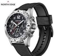 NORTH EDGE MACH 2 Men's Watch Solar Power 316 stainless steel Case Quartz  Watch | eBay