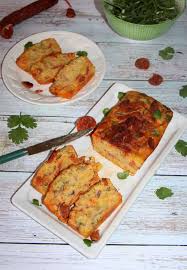Cake Aux Pommes De Terre Et Au Chorizo Chez Vanda Cake Aux Pommes Chorizo Recettes De Cuisine