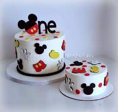 Cakesbyzana Mickey Mouse 1st Birthday Cake
