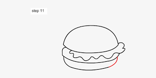 Maybe you would like to learn more about one of these? Macaroons Drawing Easy Easy To Draw Burger Transparent Png 625x516 Free Download On Nicepng
