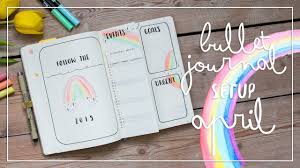 More images for april bullet journal » Plan With Me April 2019 Bullet Journal Setup Dutch Door Tutorial Youtube