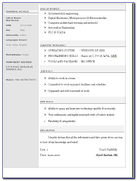 Microsoft offers resume templates for free through the microsoft word program. Simple Resume Format Free Download In Ms Word 2007 Vincegray2014
