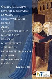 21 Decembre 2016 Luc 1 41 42