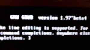 Résultat de recherche d'images pour "bash minimal grub"