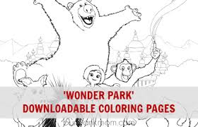 John lewis, matthew ahman, floyd b. Downloadable Coloring Pages For Wonder Park In Theaters March 15th Burbank Mom