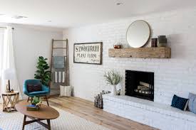 It really brings a good character to the room. Living Room White Brick Wall Interior Design Ideas Decoomo