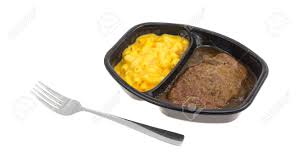 Jul 26, 2021 · this keto salisbury steak recipe instantly transports me back to my childhood, and if you grew up in the 70's and 80's then you will probably relate! Tv Dinner Meal Of Salisbury Steak With Gravy Macaroni And Cheese In A Black Tray With A Fork To The Side Isolated On A White Background Stock Photo Picture And Royalty Free