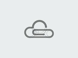 Cloud Clip Icon Logo Branding Identity Logo Design Icon
