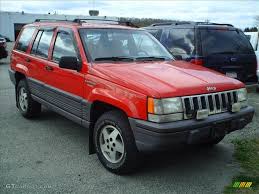 Image result for Flame Red 1995 Jeep