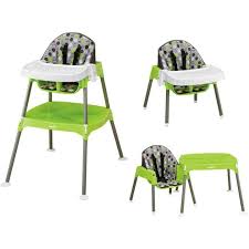 Evenflo Convertible High Chair Dottie Lime Baby Seat Feeding Green Booster 3in1 Convertible High Chair Baby High Chair High Chair