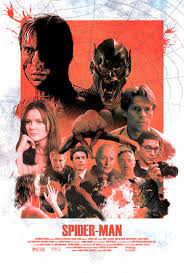 Original british bus stop movie poster 40 x 60 condition: Spider Man Spider Man 2 Dakota Randall Art