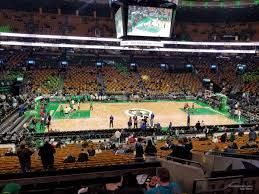 td garden section 143 boston celtics rateyourseats com